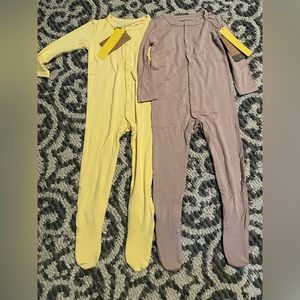 2 Kyte Baby Footed Sleepers